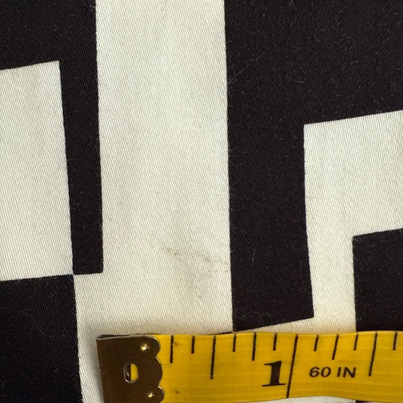 Apt 9 Black and White Geometric Pattern Shift Dress, plus size 18 - Picture 9 of 9